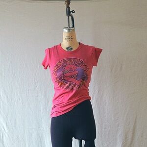 Junk Food Clothing Pink Graphic Tee
